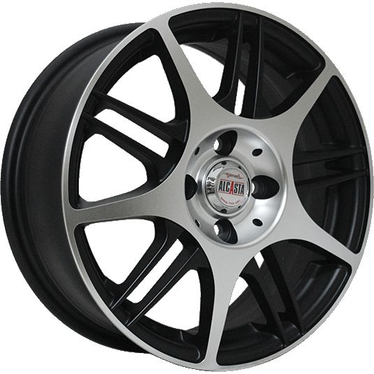 

Колесный диск Alcasta M35 R17 7J PCD5x108 ET55 D63.3 (9162169), Черный;серый