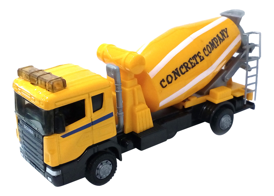 

Машина металлическая scania mixer бетономешалка 1:48 Autotime 9824, 'Scania' бетономешалка