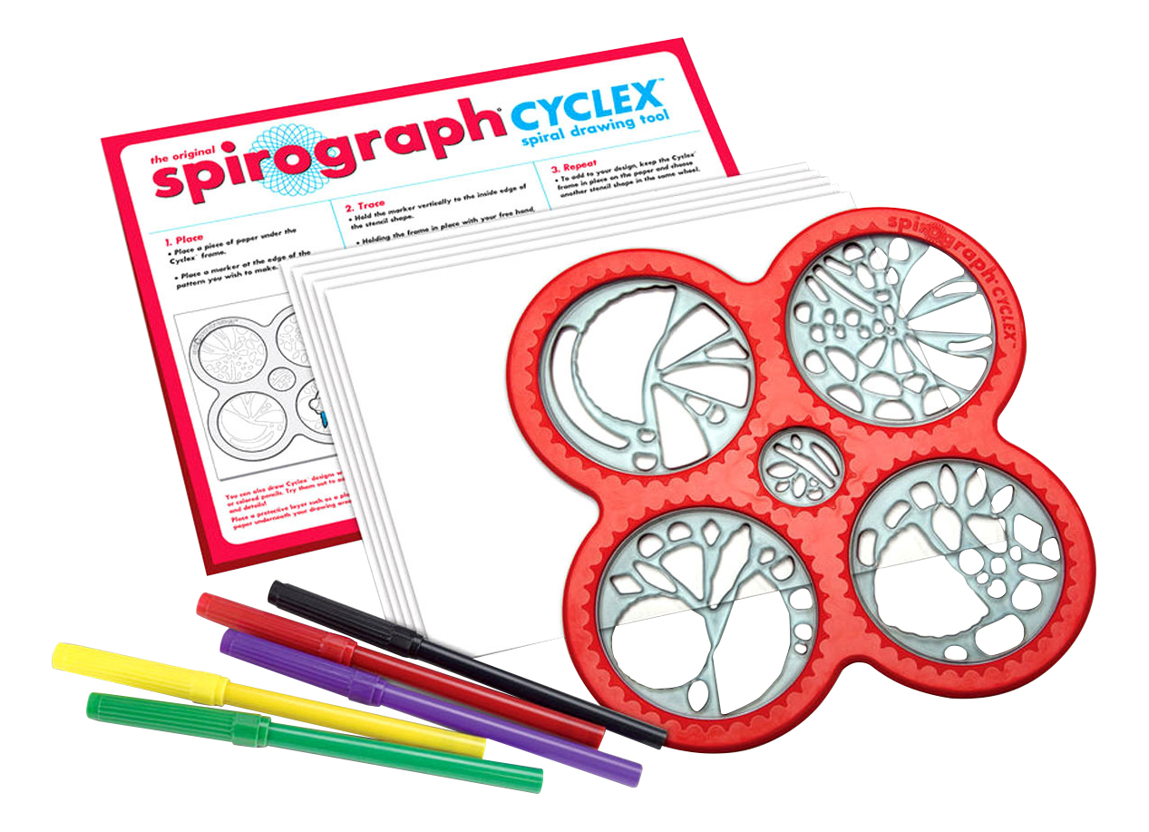 фото Набор для рисования the original spirograph спирограф cyclex s-01018 hasbro