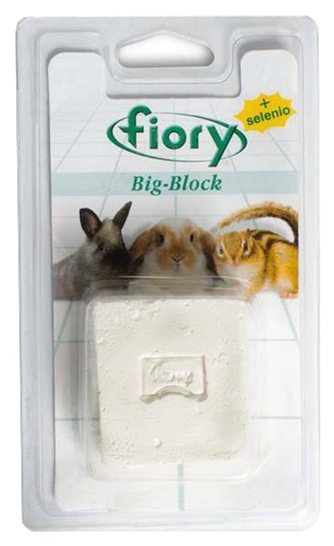 Био-камень для грызунов Fiory Big-Block с селеном, 100 г FIORY