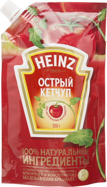 Кетчуп Heinz острый 350 г