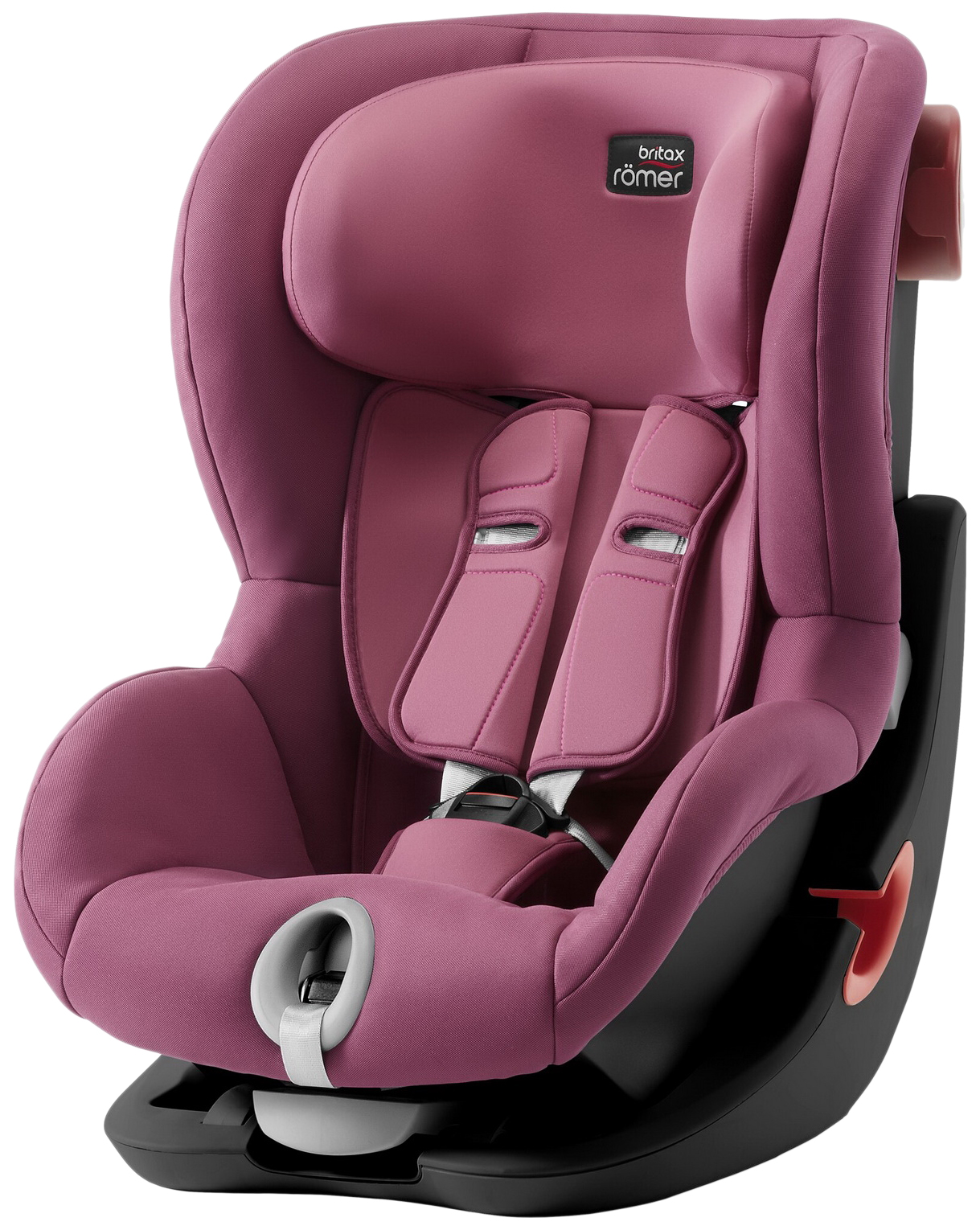 фото Автокресло britax romer king ii black series цв.розовый гр.1