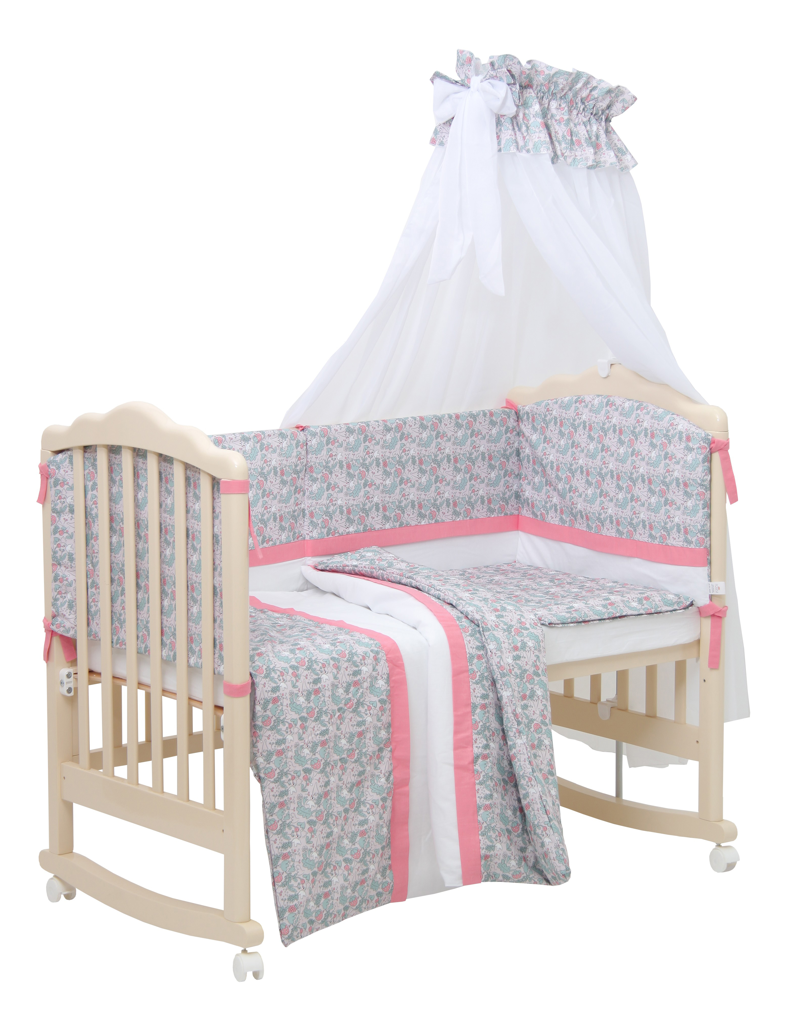 

Комплект в кроватку Polini Disney Последний богатырь, 7 предметов, Принцесса розовый, Polini Disney Последний богатырь, 7 предметов, принцесса розовый