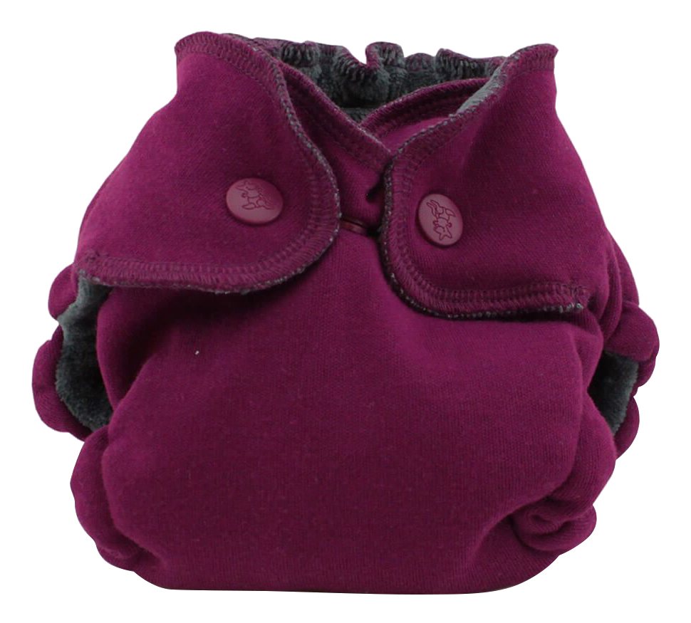 фото Многоразовый подгузник 2-6 кг, organic newborn boysenberry ecoposh