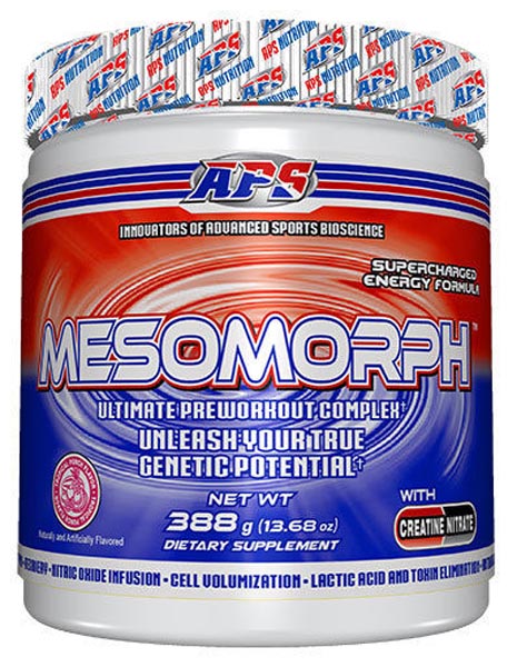 фото Предтренировочный комплекс aps nutrition mesomorph 388 г тропический пунш