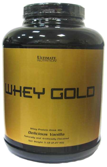 Протеин Ultimate Nutrition Whey Gold, 2270 г, vanilla