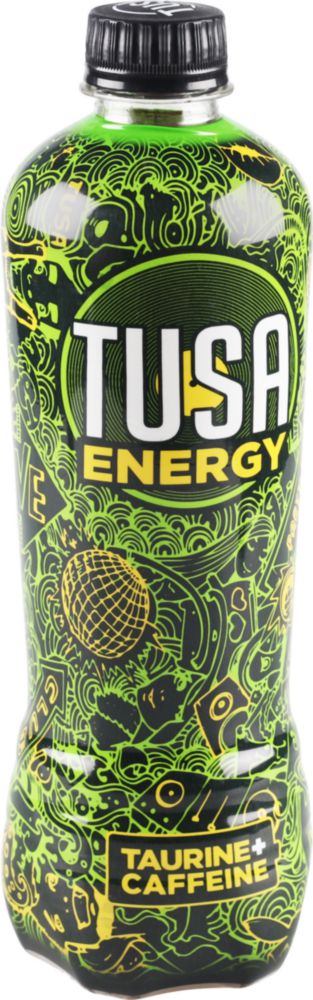 Напиток энергетический безалкогольный Tusa energy в бутылке пластик 0.5 л