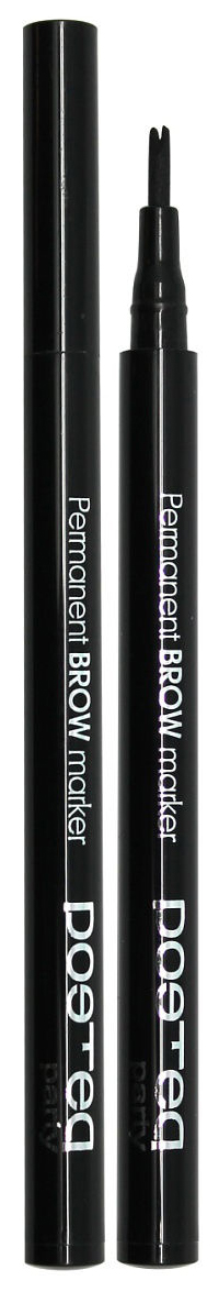 Подводка для бровей Poeteq Permanent Brow Marker стойкая, тон 51, 3 мл beauty bomb тинт фломастер для бровей brow tint marker