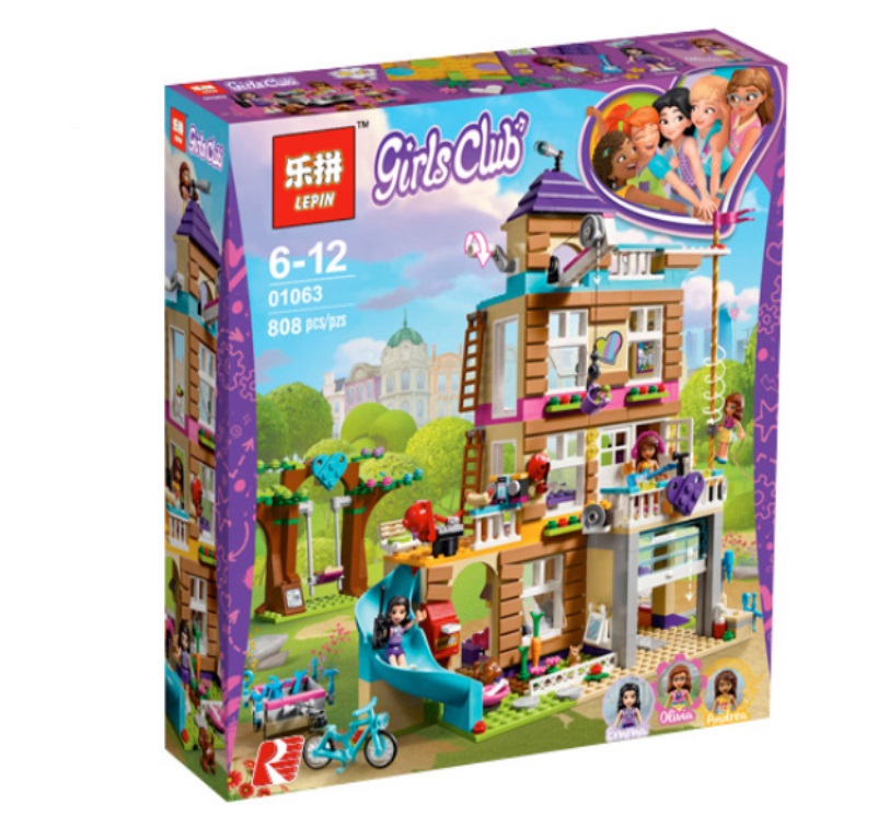 фото Конструктор пластиковый lepin 01063 дом дружбы