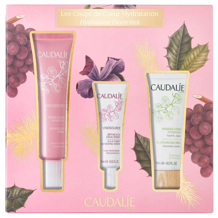 Набор косметики для лица Caudalie Vinosource Hydration