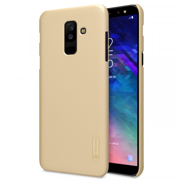 фото Чехол nillkin matte для samsung galaxy a6 plus (2018) gold