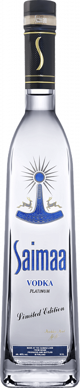 

Водка Saimaa Beverages, Platinum Limited Edition, 40 %, 500 мл