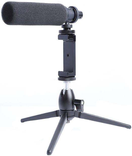 

Микрофон Maono Shotgun Camera Vlog Microphone Kit AU-CM10S Black