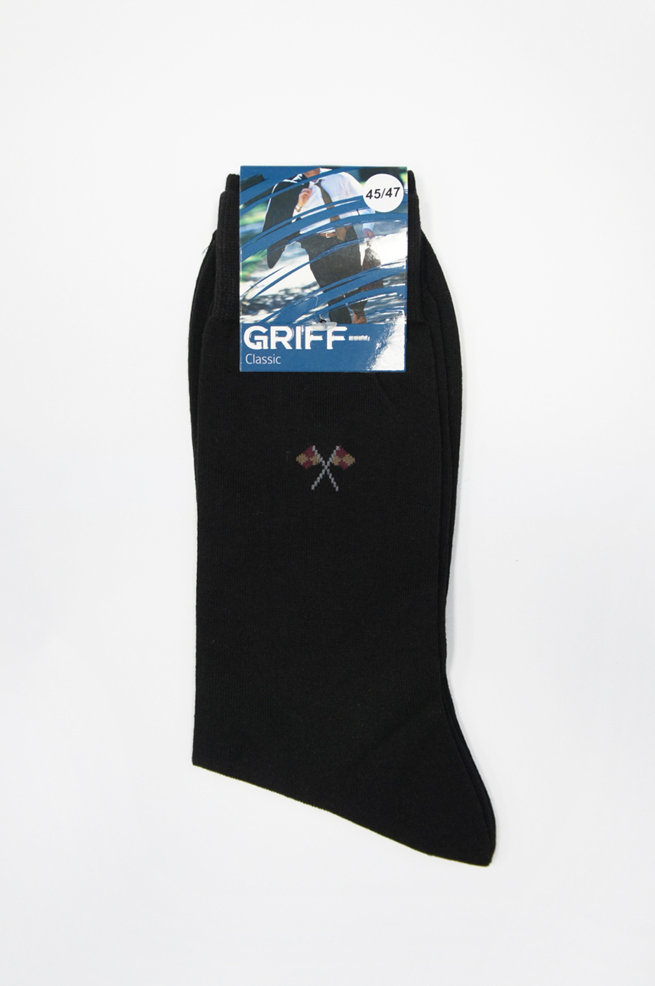

Носки мужские Griff A2-2 черные 45-47, A2-2