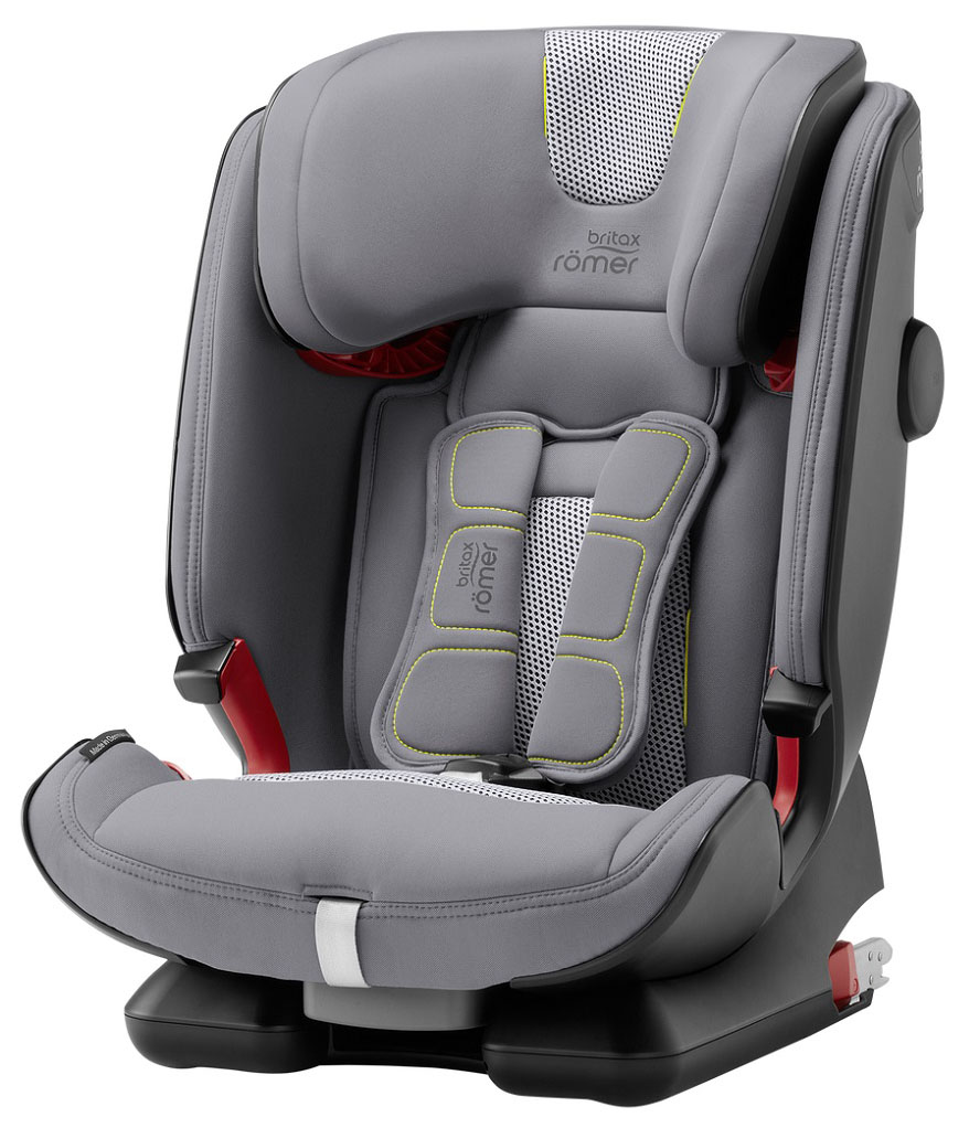 фото Автокресло britax romer advansafix iv r цв.серебристый гр.1/2/3