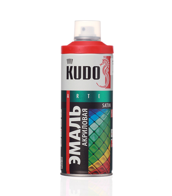 Краска аэрозоль KUDO ral 9006 белый алюминий 520 мл