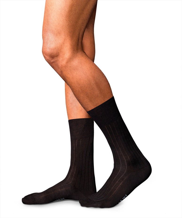 

Носки мужские FALKE No. 2 черные 41-42, No. 2