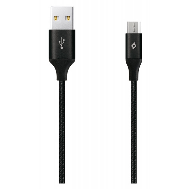 фото Ttec кабель microusb alum 1.0m black