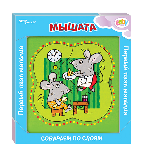 

Пазл Step Puzzle 12 деталей