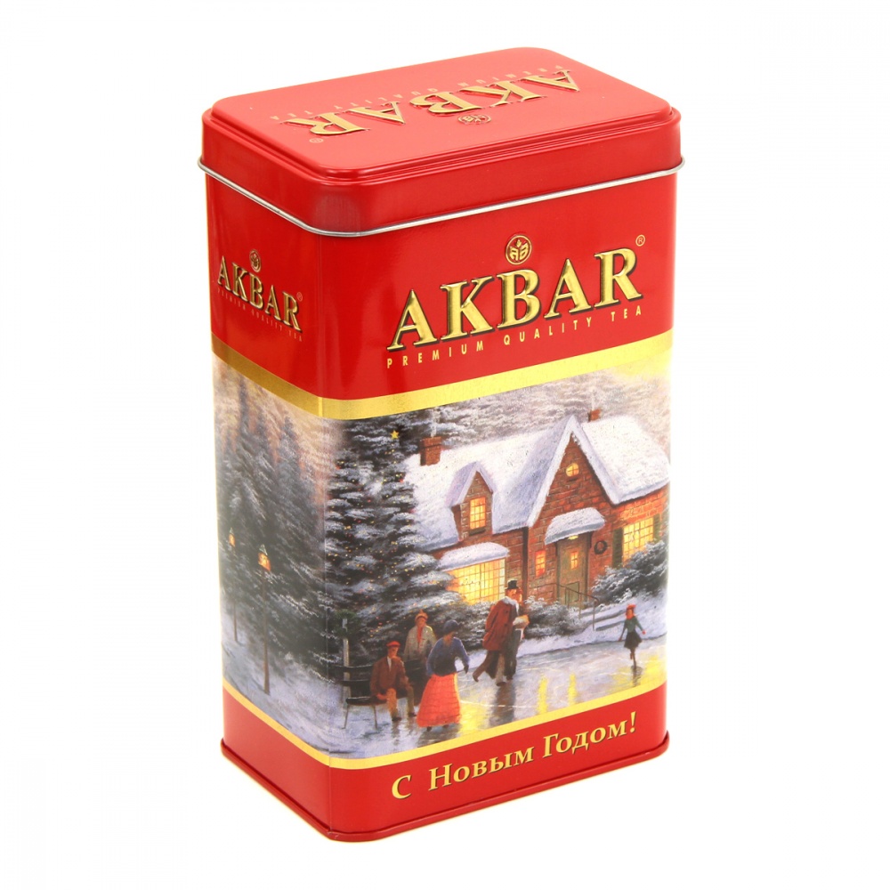 

Чай Akbar С Новым годом! Limited Edition черный 175 г