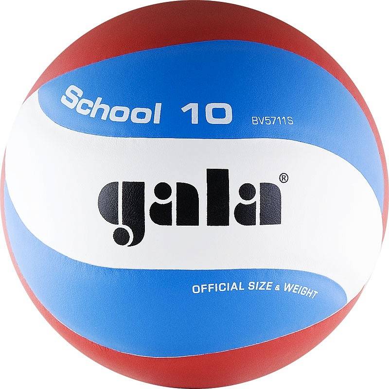 фото Волейбольный мяч gala school 10 №5 blue/white/red