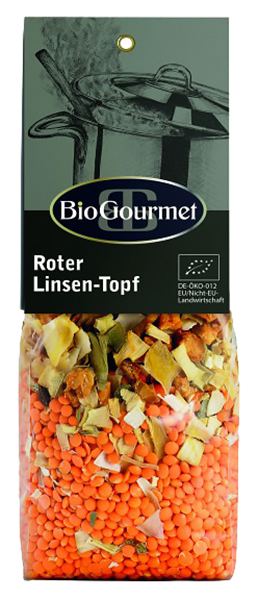 

Микс BioGourmet красной чечевицы и овощей для густого супа