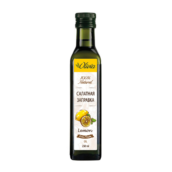 фото Заправка салатная масляный король оливия с цедрой лимона 250 мл olivia