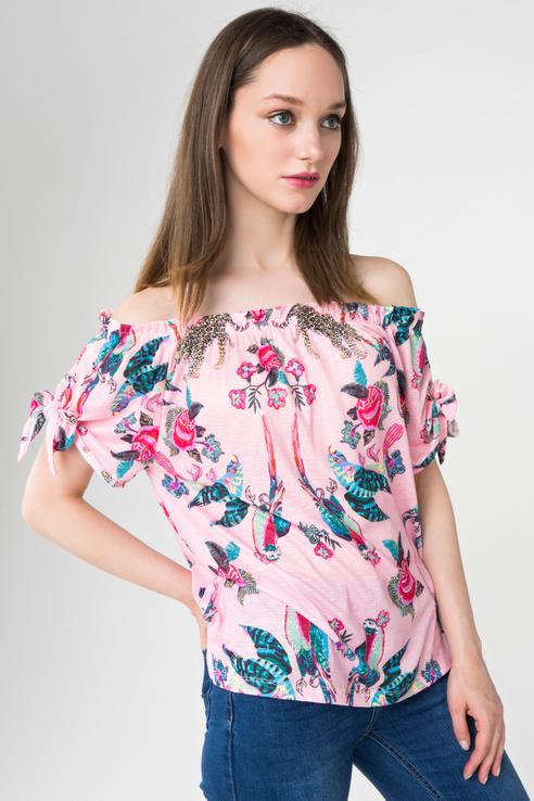 

Блуза женская ZARINA 8225512412095 розовая XL, 8225512412095