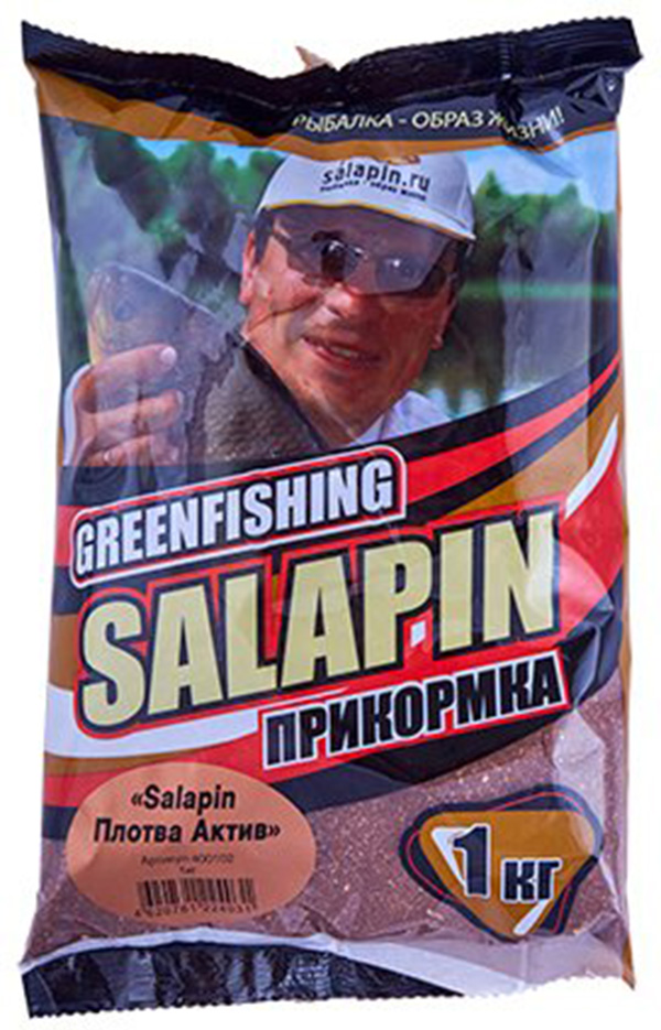 Прикормка Green Fishing Salapin 1000 г, специи