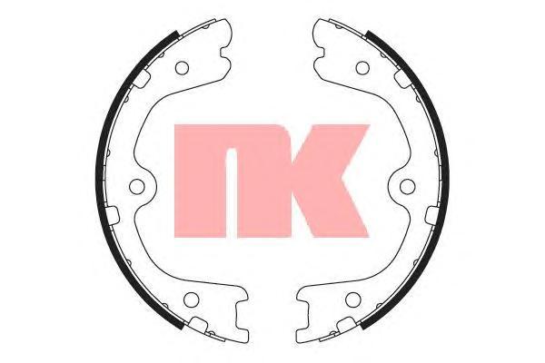 

Тормозные колодки Nk 2722798
