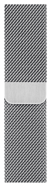 фото Ремешок для смарт-часов apple milanese loop для apple watch 40 mm silver (mtu22zm/a)