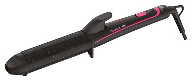 Электрощипцы Rowenta for Elite Model Look CF3222F0 Pink/Black электрощипцы rowenta curling tong cf3226f0