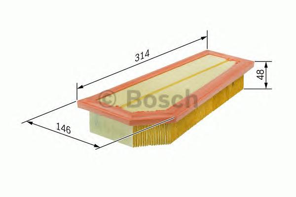 фото Фильтр воздушный bosch f026400134