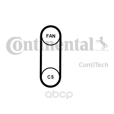 фото Ремень приводной contitech 4pk711elastt1