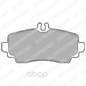 

Колодки тормозные Delphi LP1401