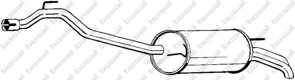 

Глушитель выхлопной системы bosal 283469
