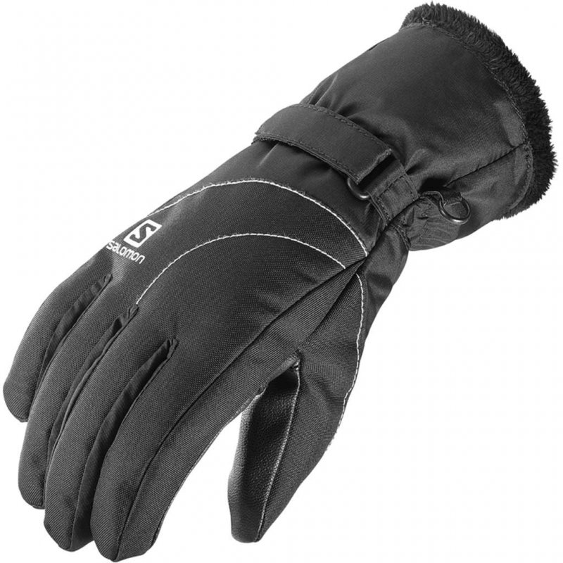 фото Перчатки salomon gloves force женские черные s l40421500