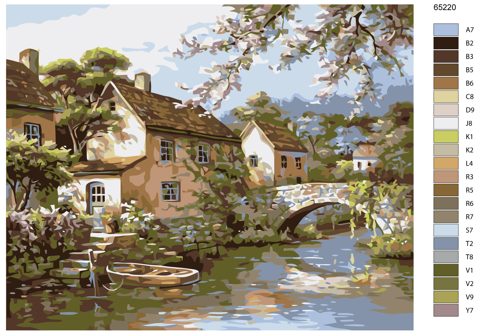 

Картина по номерам, 40 x 50, KTMK-65220, KTMK-65220
