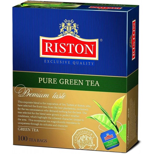 Чай зеленый Riston 100 пакетиков