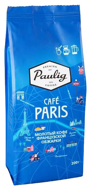 Кофе Paulig Paris молотый 200 г