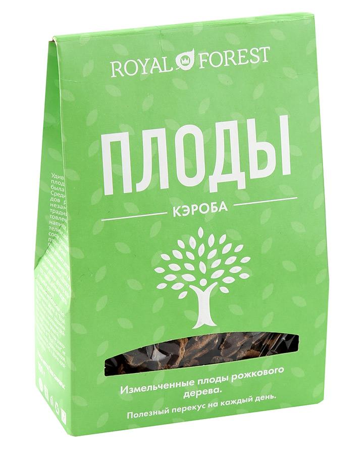 Плоды рожкового дерева Royal Forest измельченные 100 г