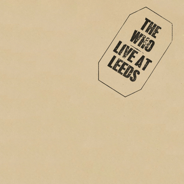 фото The who "live at leeds" (lp) polydor