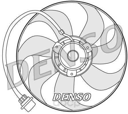 

Вентилятор охлаждения двигателя DENSO DER32001