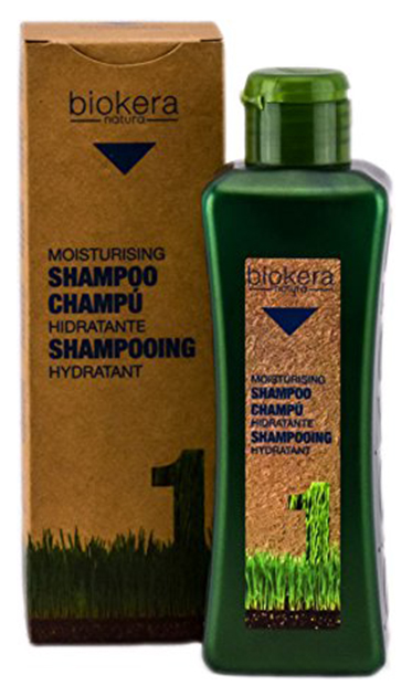 Купить Шампунь Salerm Cosmetics Biokera Natura Moisture Shampoo Hidratante увлажняющий 300 мл