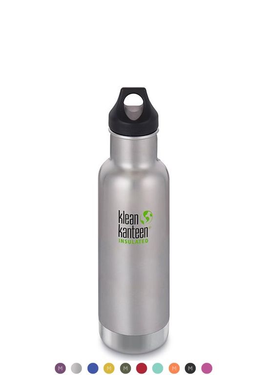 фото Бутылка klean kanteen classic loop 592 мл brushed stainless