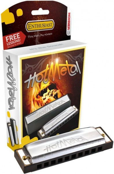 

Губная гармоника диатоническая HOHNER Hot Metal E, Hot Metal E