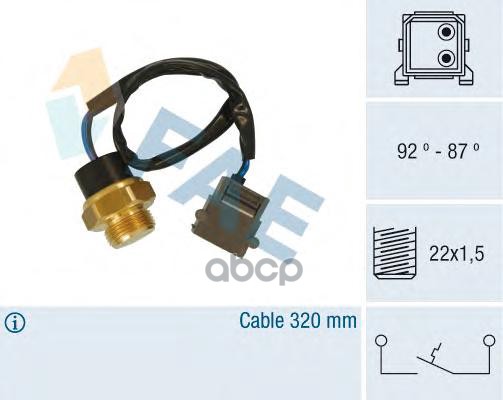 фото Датчик включения вентилятора fae 36730