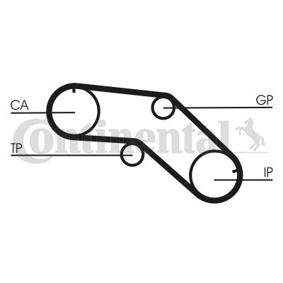 фото Комплект ремня грм continental ctam ct1005k1