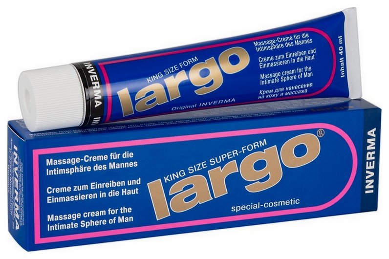 Возбуждающий крем Inverma Largo Special Cosmetic для мужчин 40 мл