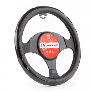 

Оплетка на руль Autoprofi AP-1933 BK/BK (M), Черный